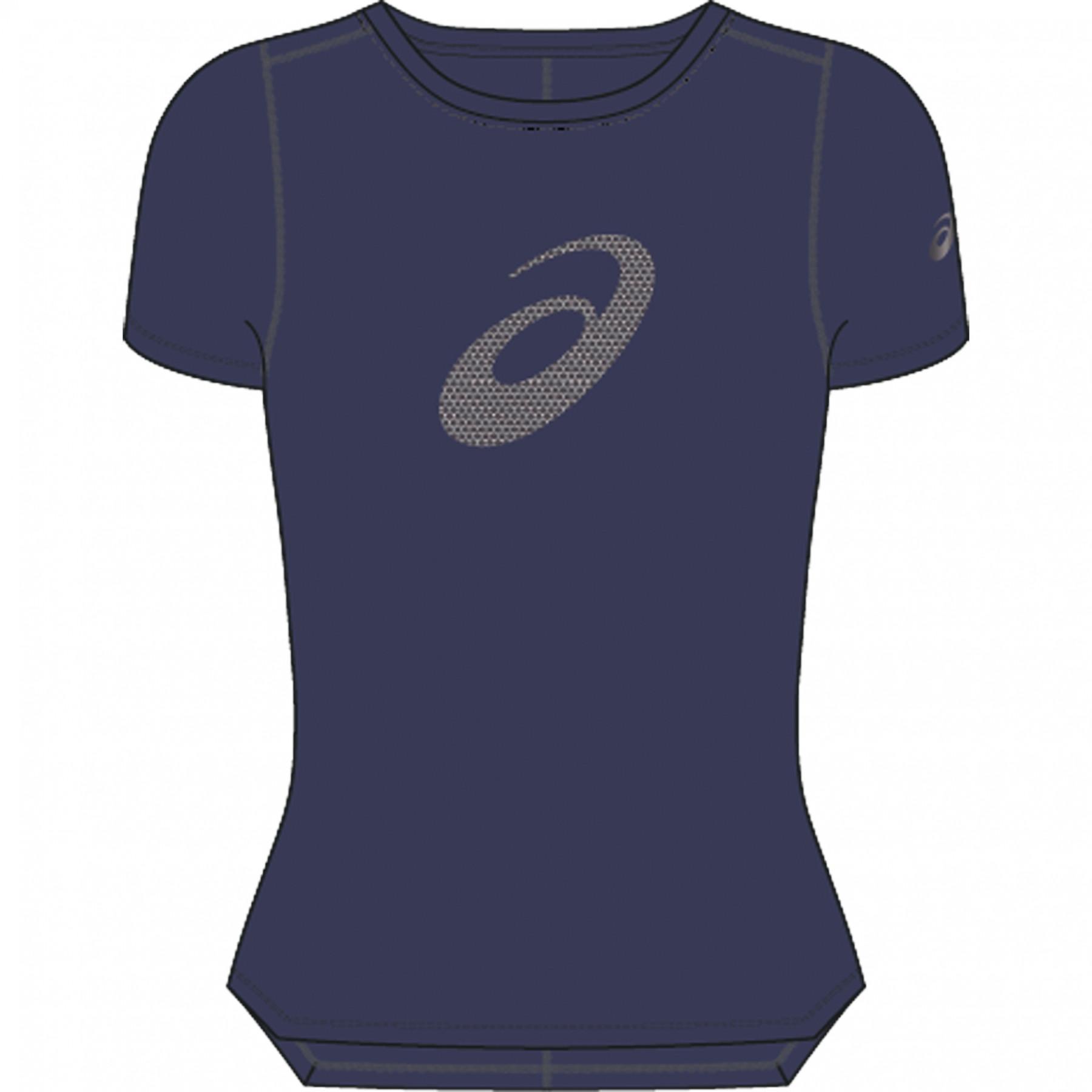 Dames-T-shirt Asics Silver Top Graphic