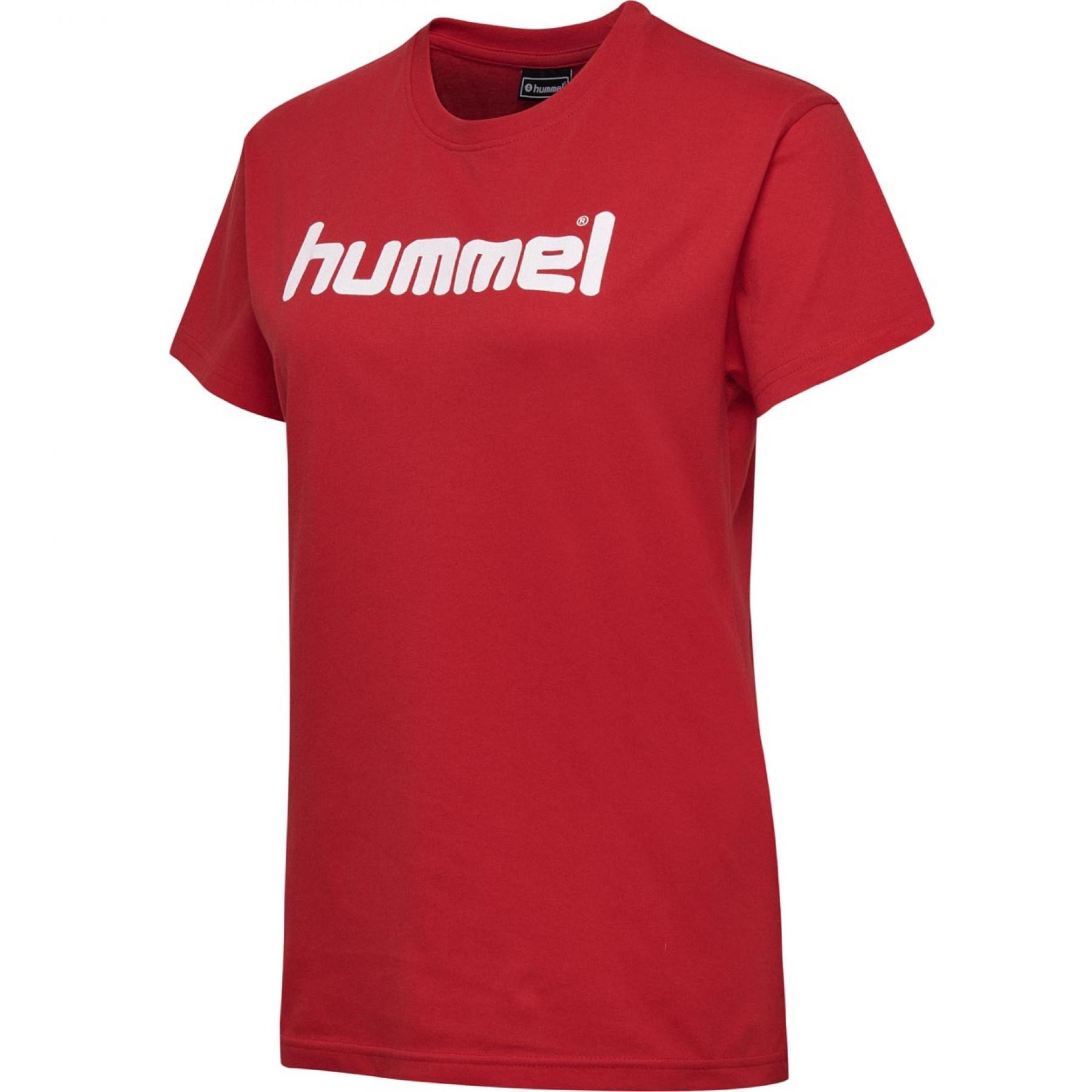 Dames-T-shirt Hummel Cotton Logo