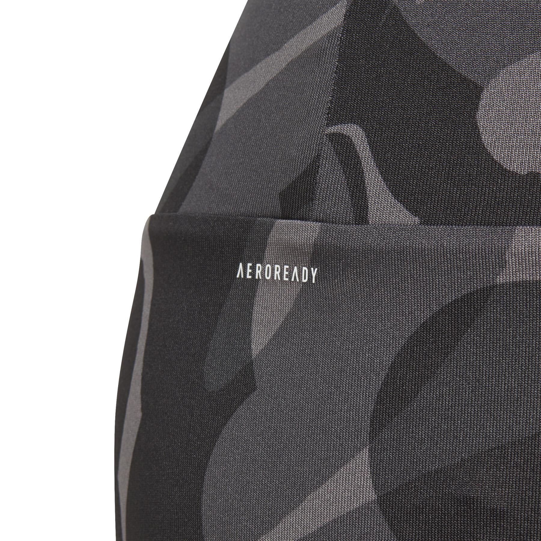 Legging 7/8 hoog getailleerd meisje adidas Essentials Aeroready Seasonal Print