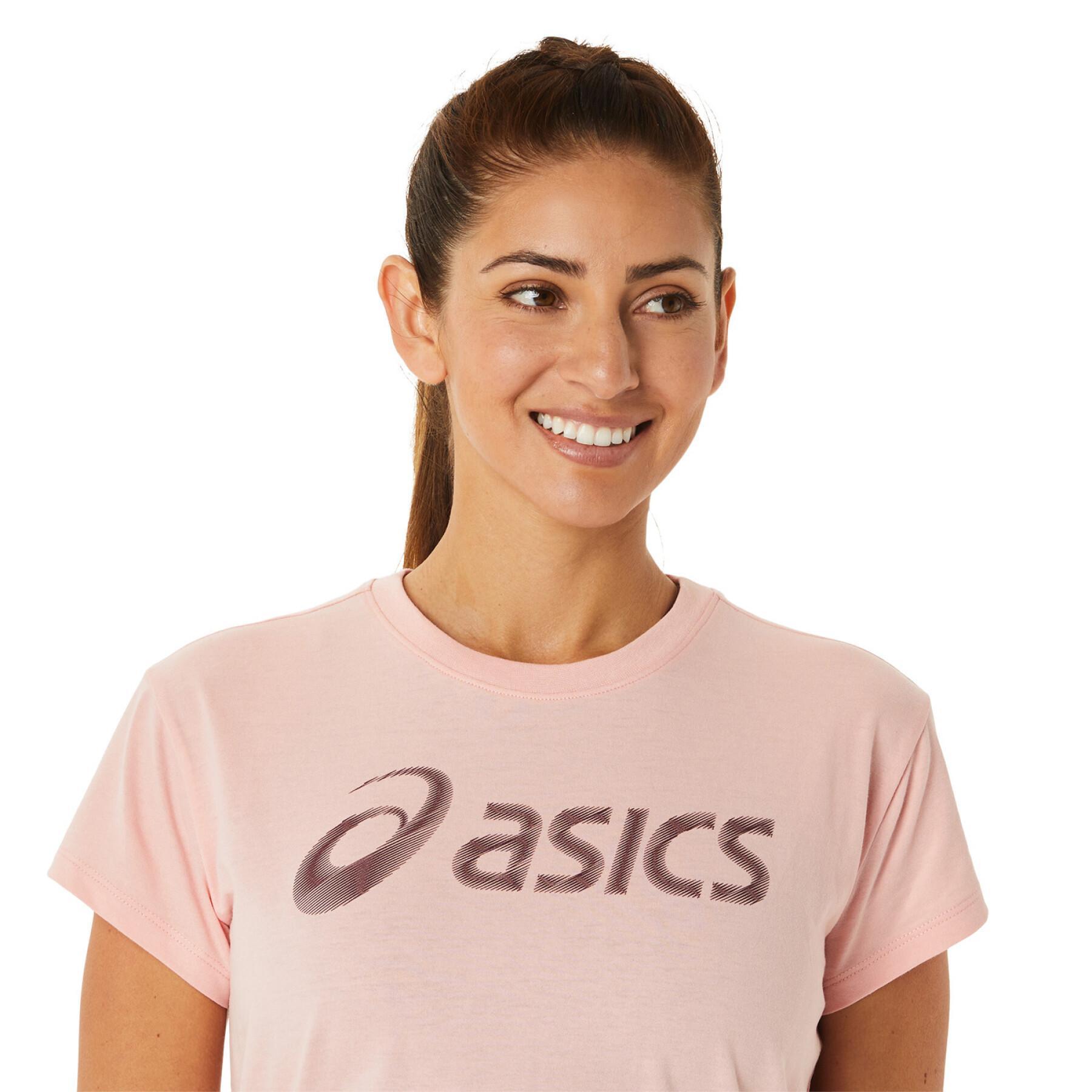 Dames-T-shirt Asics Big Logo
