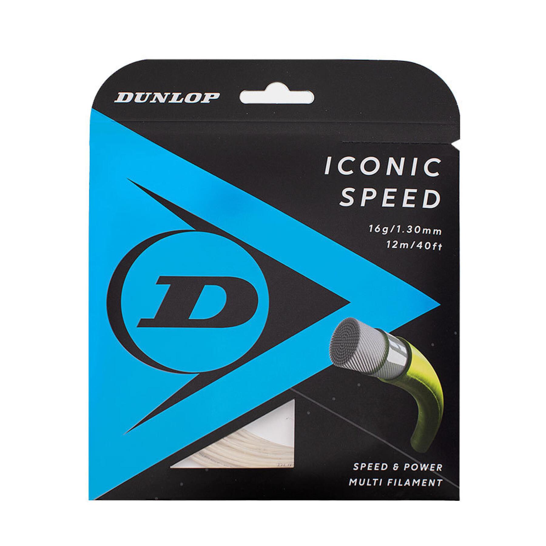 Tennis snaren Dunlop Iconic Speed 17G Na 12 m