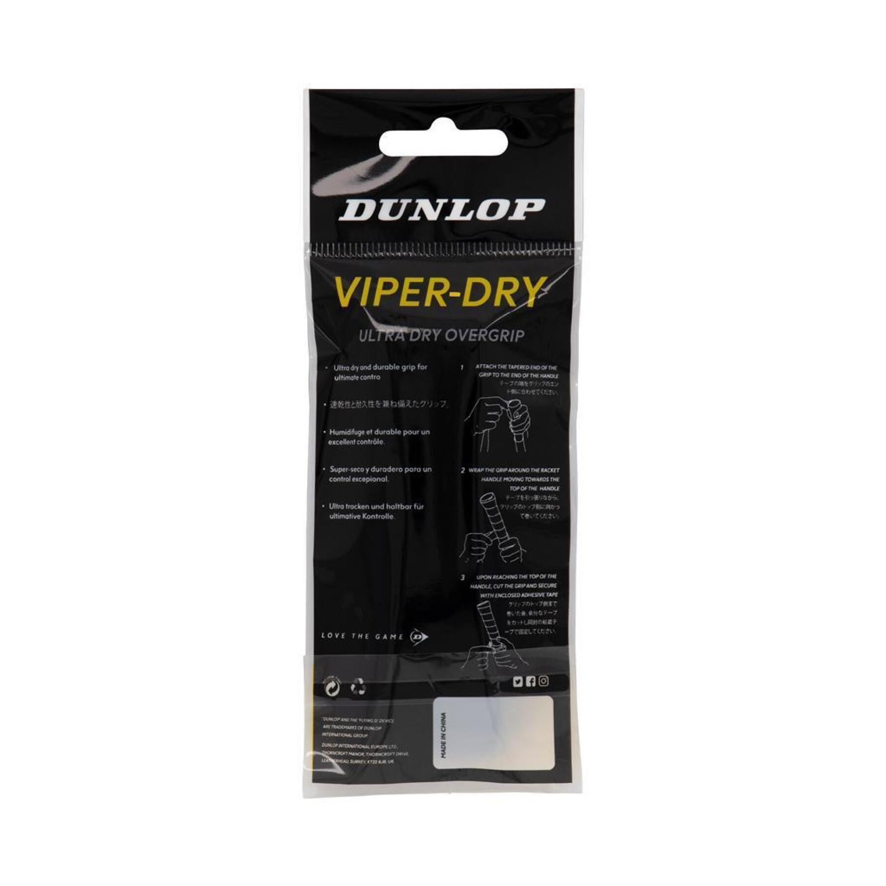 Set van 50 tennishandvatten Dunlop Viperdry