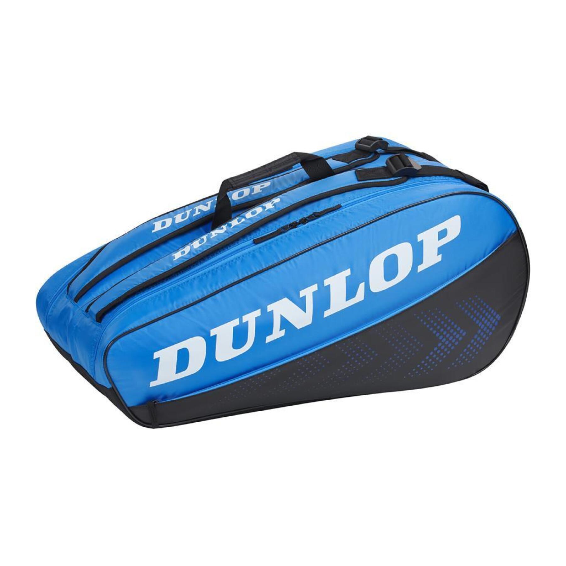 Tas voor 10 tennisrackets Dunlop Fx-Club