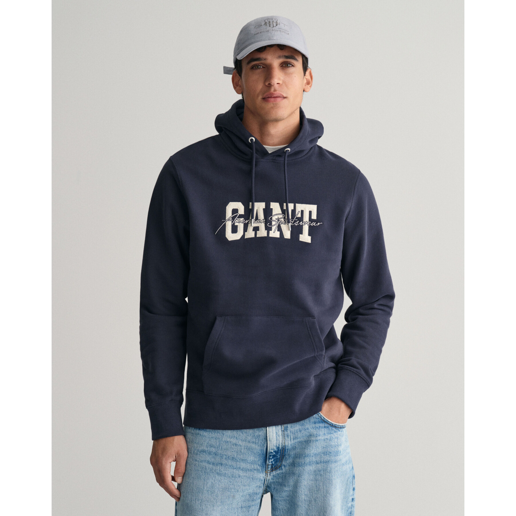 Sweater met ronde hals Gant Arch Script