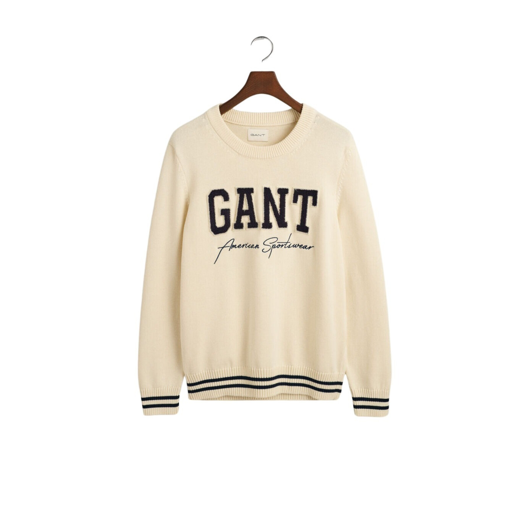 Sweater met ronde hals Gant Relaxed Collegiate