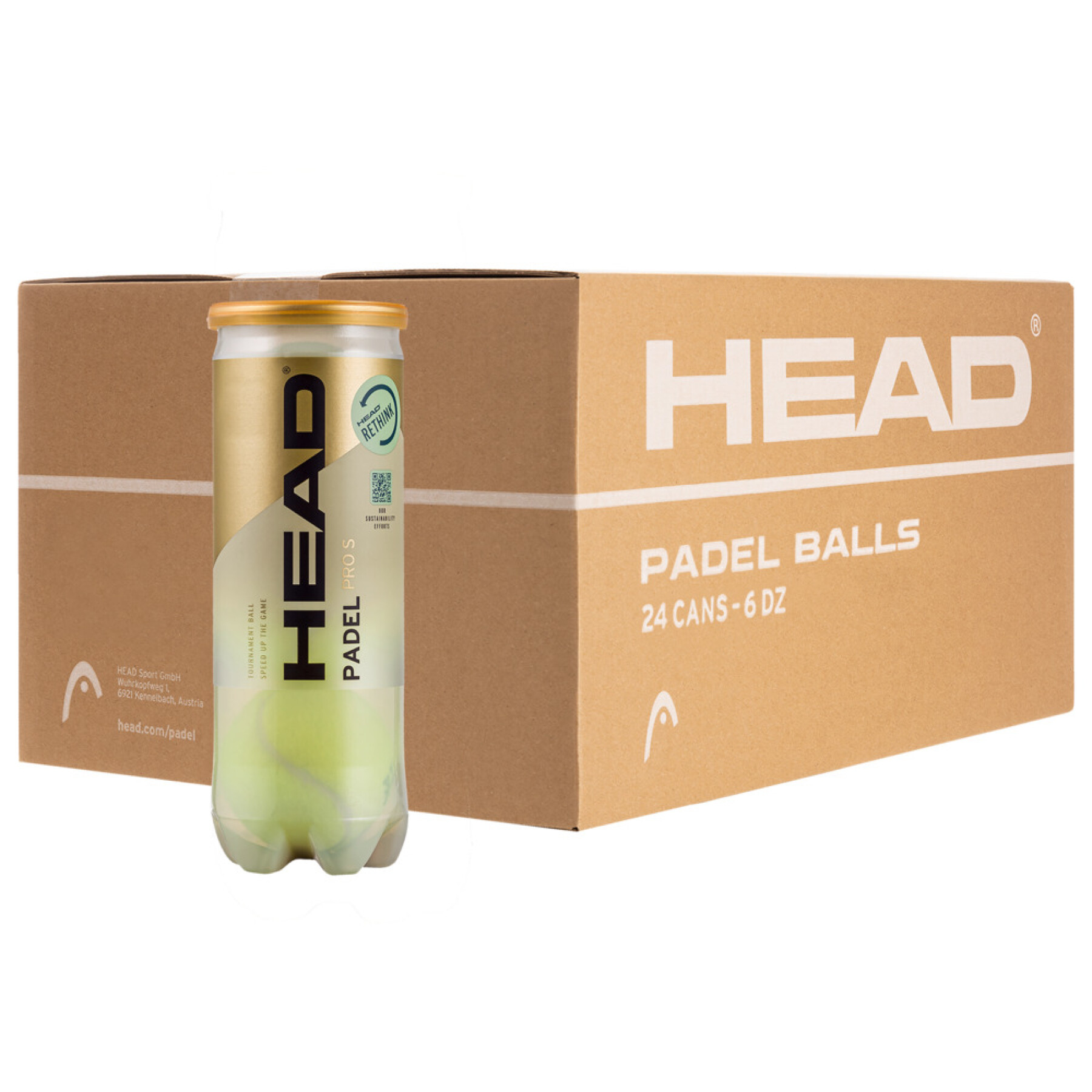Tennisbal Head Padel Pro (x3)