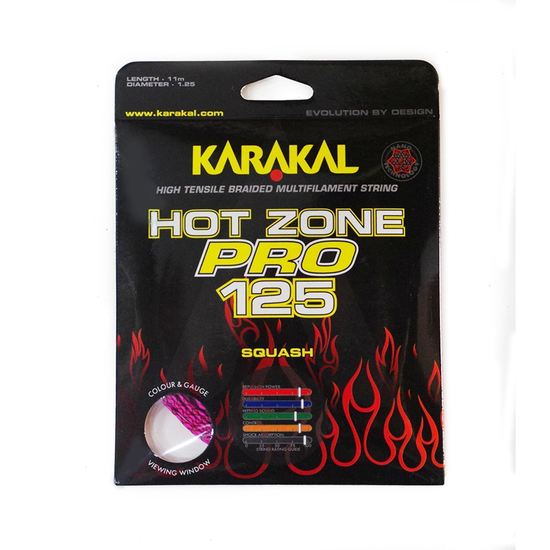 Squash snaren Karakal Hot Zone Pro 125