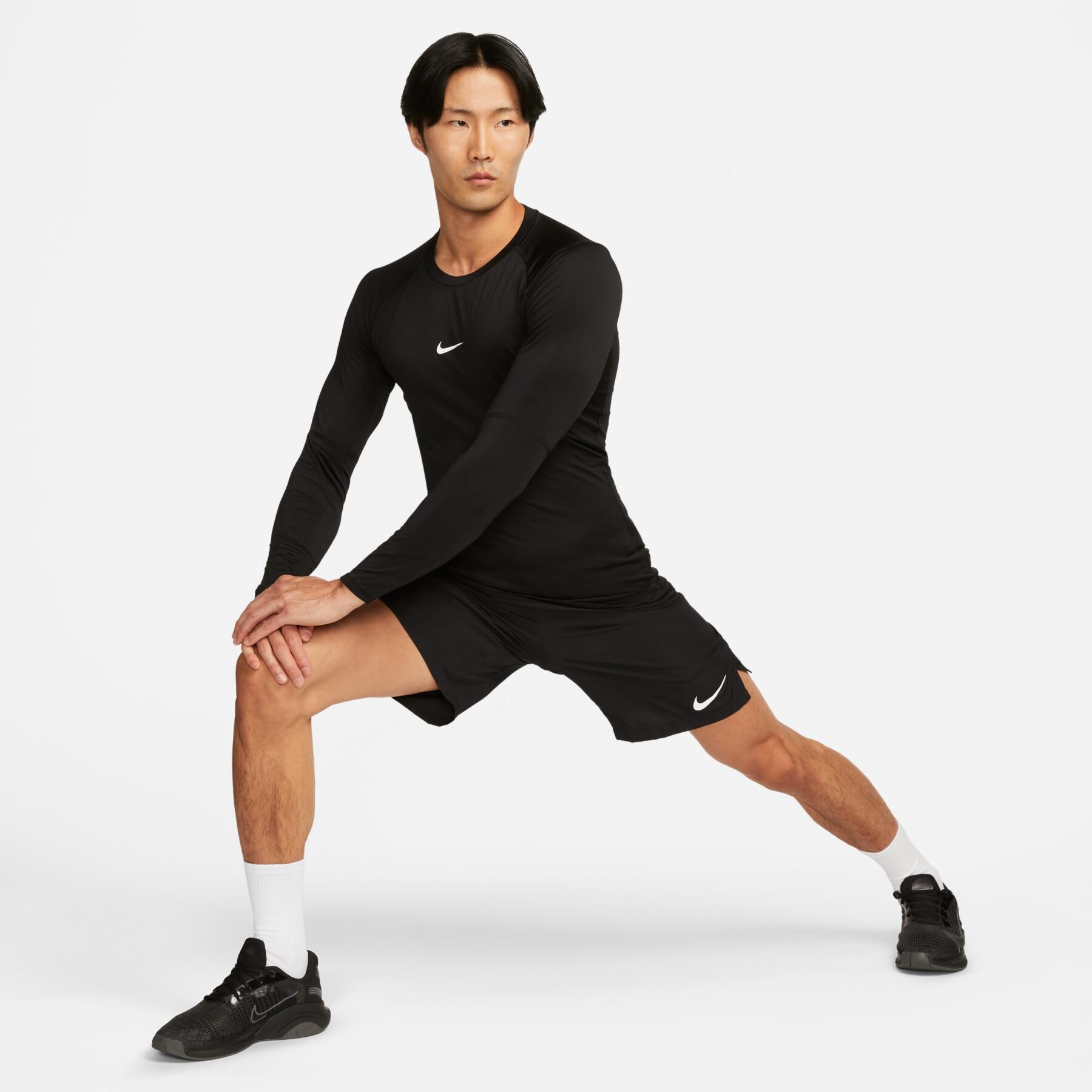 Strakke jersey met lange mouwen Nike Pro Dri-FIT