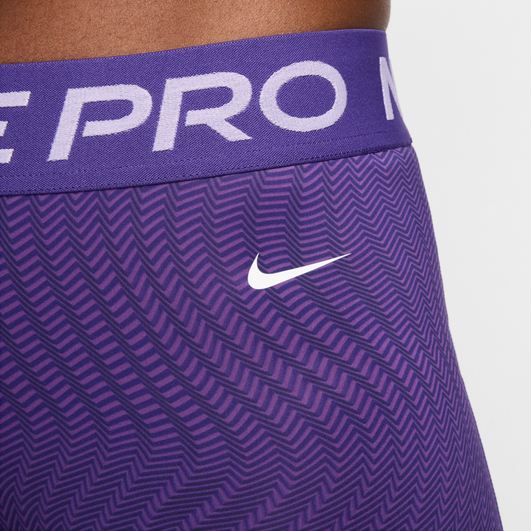 Bedrukte damesshort Nike Pro