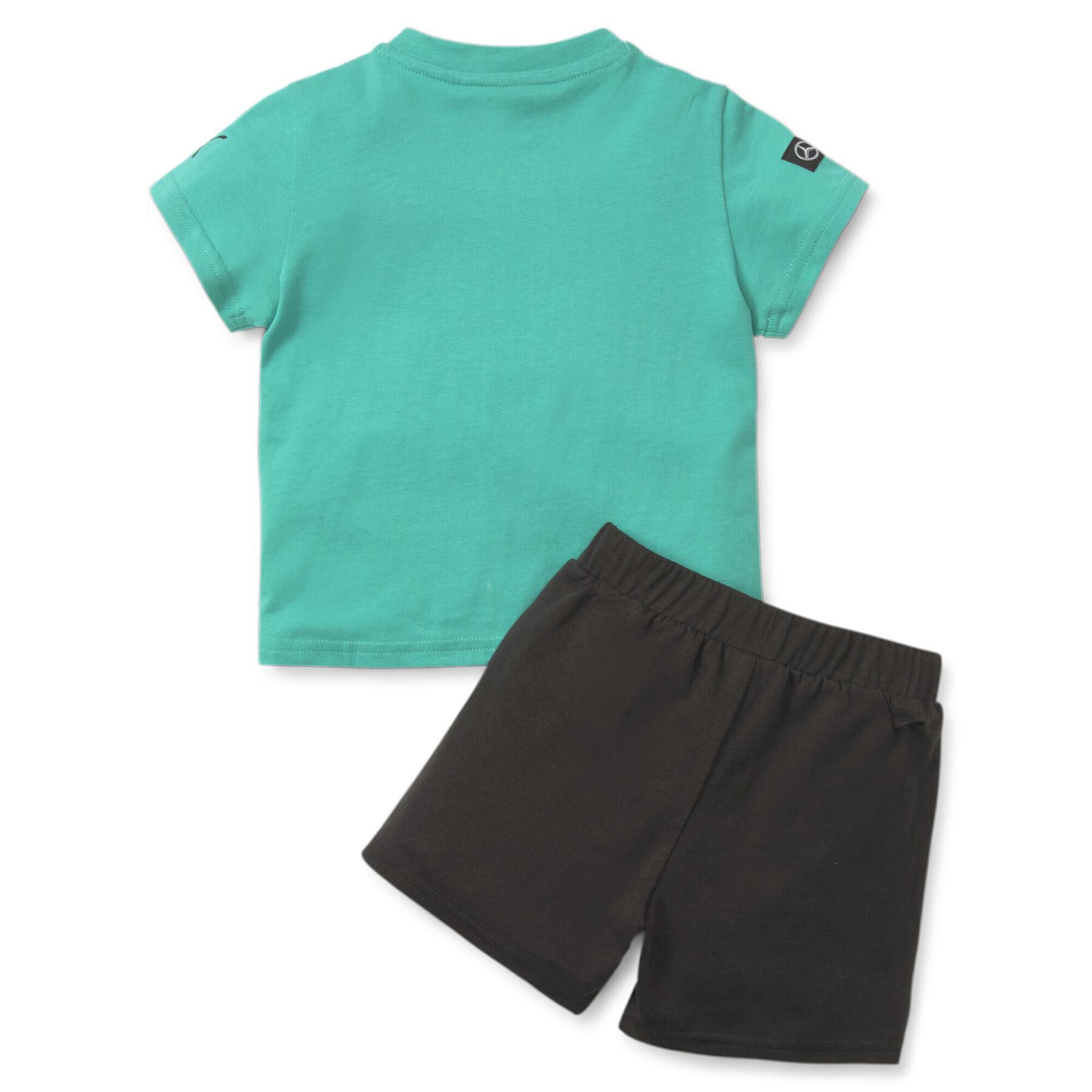 Baby t-shirt en shorts set Puma MAPF1