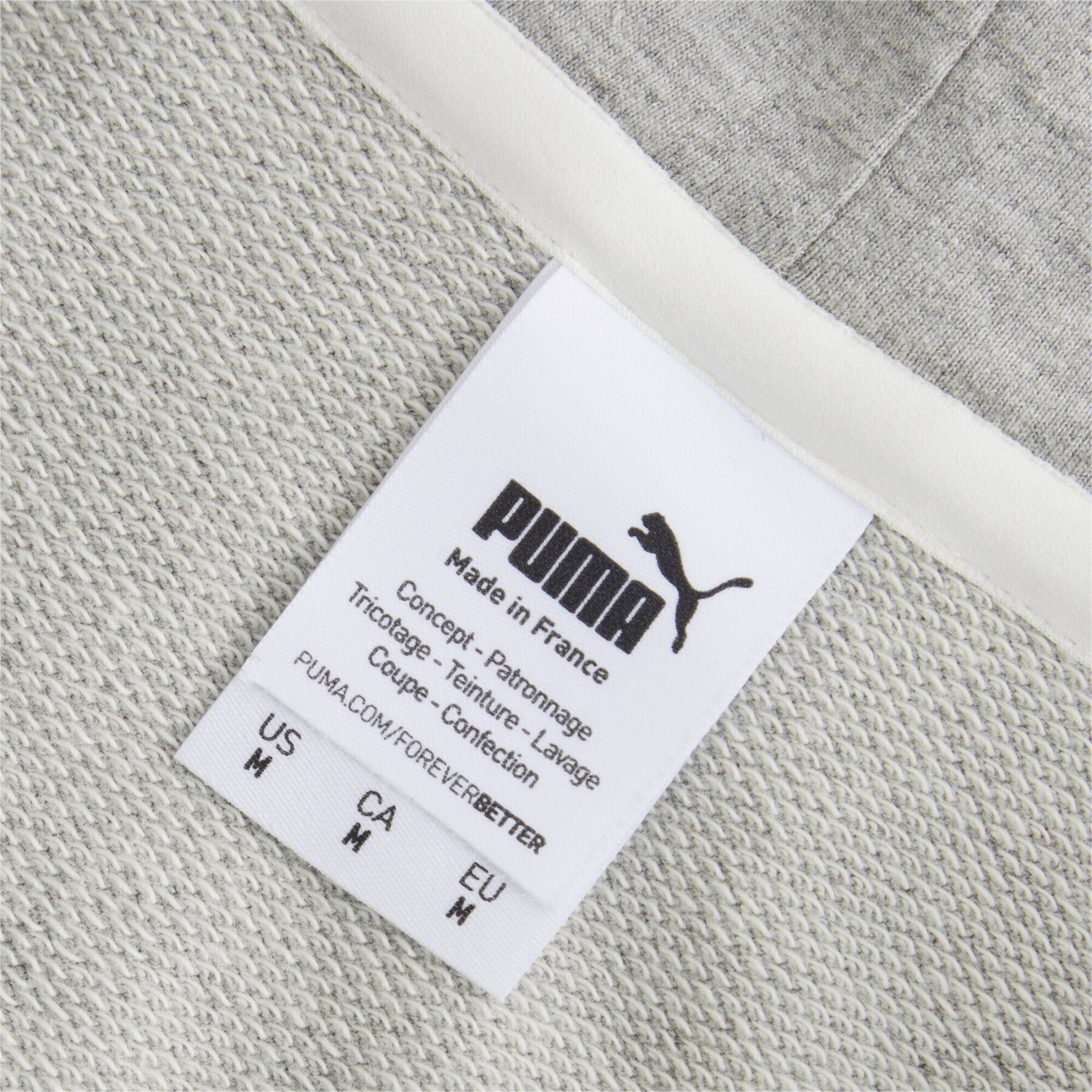 Hooded sweatshirt met rits Puma Better Essentials Made In France