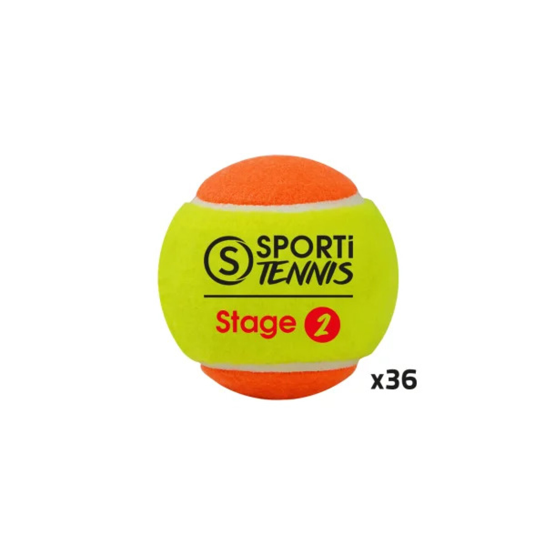 Zak met 36 tennisballen Sporti Stage 2
