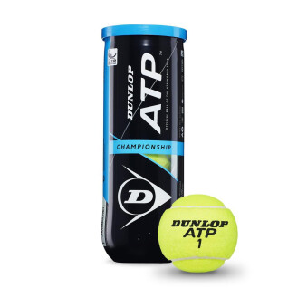 Set van 3 tennisballen Dunlop atp championship