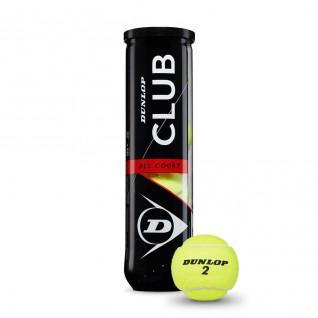 Set van 4 tennisballen Dunlop club
