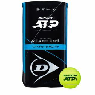 Set van 2 tubes van 4 tennisballen Dunlop atp championship