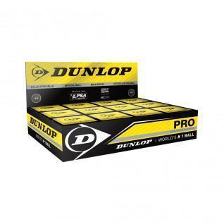 Set van 12 squashballen Dunlop pro