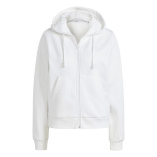 Fleece hoodie met volledige rits voor dames adidas All Szn