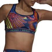 Middelhoge steun-bh voor vrouwen adidas FARM Rio