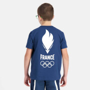 Kinder-T-shirt Le Coq Sportif Paris 2024