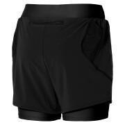 Dames 2-in-1 shorts Mizuno ER 4.5