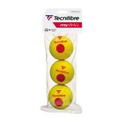 Set van 3 tennisballen voor kinderen Tecnifibre My ball